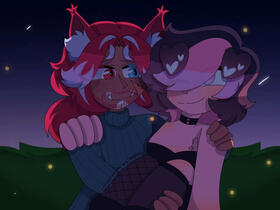 Huggles and Fireflies - Made by me (feat. CozyMammothVT!)